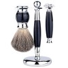 KJYR Portatif Supports de Brosse de Rasoir pour Hommes, Outil Portable à 5 Couches, Support de Rasoir Facial Lavable et Propr