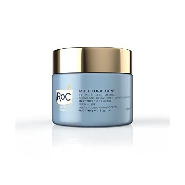 RoC - Multi Correxion Anti-Affaissement Firm + Lift Crème pour le Visage - Anti-Rides et Vieillissement - Anti-Âge - Effet Li...
