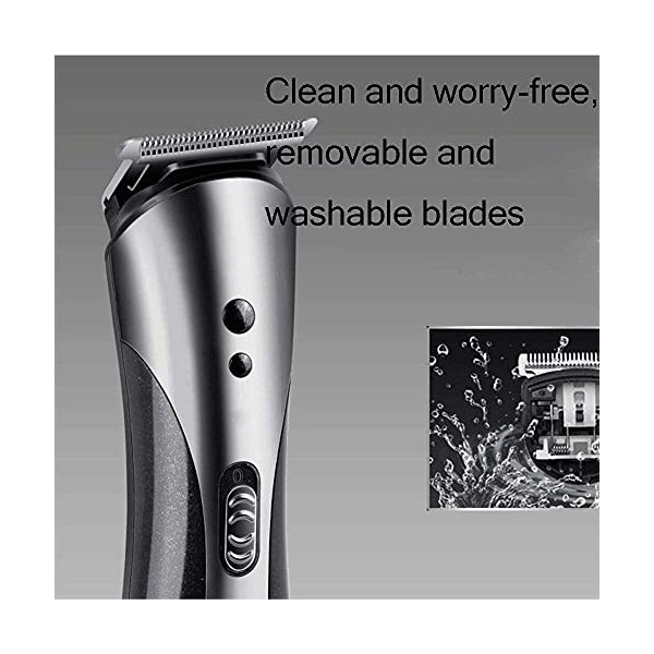 XIXIDIAN Coupeuse à Cheveux pour Hommes, 3 In1 Tchippers électriques pour Hommes Kit de Coupe de Cheveux, Clippers sans Fil p