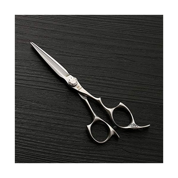 Outils de coupe des cheveux Cisaillement plat professionnel en acier inoxydable de 5,5 pouces, nouvelle tondeuse à cheveux, c