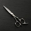 Outils de coupe des cheveux Cisaillement plat professionnel en acier inoxydable de 5,5 pouces, nouvelle tondeuse à cheveux, c