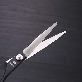 Outils de coupe des cheveux Ciseaux de cisaillement plats en acier inoxydable for coiffeur professionnel pour femme Color : ...