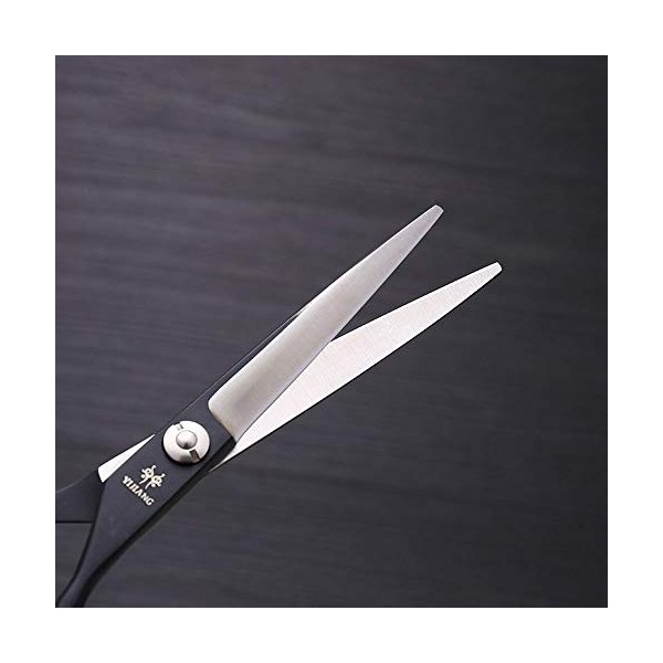 Outils de coupe des cheveux Ciseaux de cisaillement plats en acier inoxydable for coiffeur professionnel pour femme Color : 