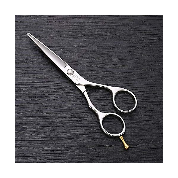 Outils de coupe des cheveux Ciseaux dacier inoxydable de cisaillement plats intensifs de coupe de 5.75 pouces pour femme Co