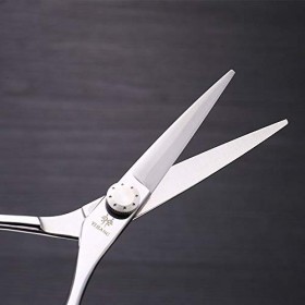 Outils de coupe des cheveux Ciseaux dacier inoxydable de cisaillement plats intensifs de coupe de 5.75 pouces pour femme Co R...