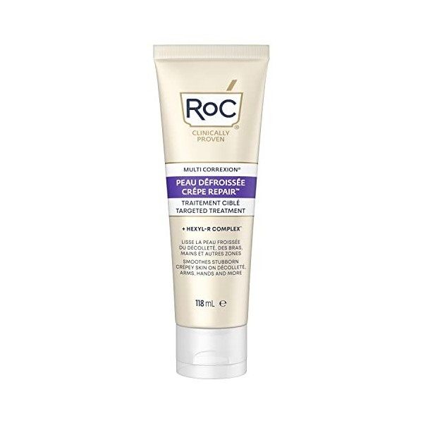 RoC - Multi Correxion Crepe Repair Traitement Ciblé - Pour les Peaux Crevassées - Avec le Complexe Hexyl-R et des Extraits Hy...