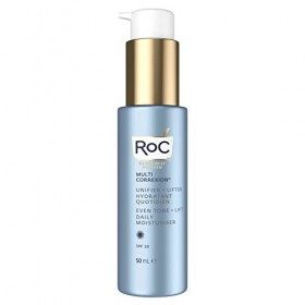 RoC - Multi Correxion Even Tone + Lift Hydratation Quotidienne SPF 30 - Traitement Anti-âge - Avec Hexyl-R Complex & Niacinam...