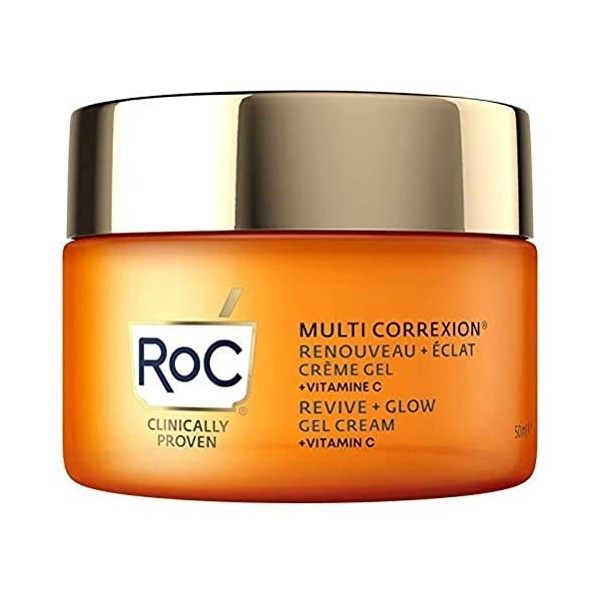 Roc Revive + Glow Crema En Gel 50Ml & oc Revive + Glow Serum Dia 30Ml