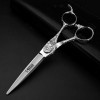 HAOTING Ciseaux Amincissants 15,2 cm Ciseaux de Coiffure, Outils de Coupe de Cheveux Professionnels Ciseaux Barber Set + Boît