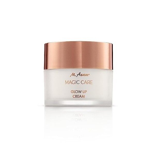 M. Asam MAGIC CARE Glow Up Crème sublimatrice de teint 50 ml – Crème de jour & base de maquillage aux pigments réflecteurs C...
