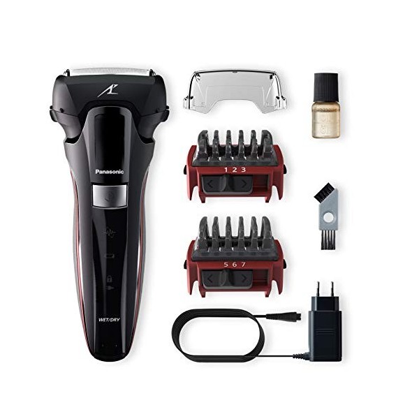 Panasonic Series 500 ES-LL41 Personalcare Rasoir 3 lames Wet & Dry 2 accessoires 50 min dautonomie 1 heure de charge Moteur 