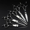 Lot de 5 ciseaux de coupe de cheveux, 15,2 cm personnalisables en acier inoxydable 9cr13