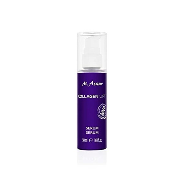 M.Asam COLLAGEN LIFT Sérum 50ml , Sérum liftant et raffermissant, Tous types de peau dès 30 ans, vegan, sans microplastiques