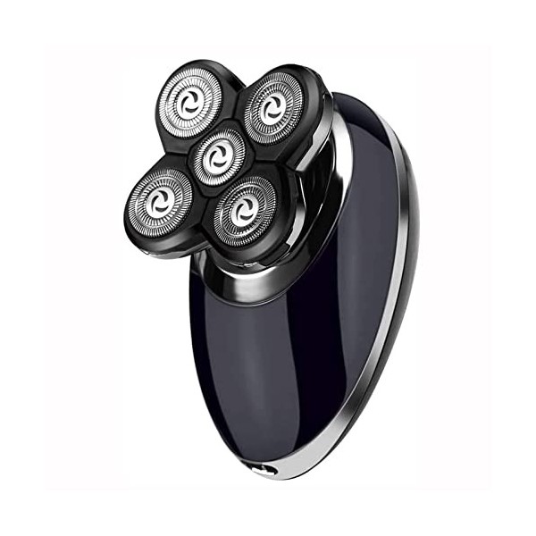 Rasoir de tête for Hommes, Rasoir Chauve Rasoir Rasoir électrique à Cheveux Rechargeable for Hommes 4 en 1 kit de toilettage 