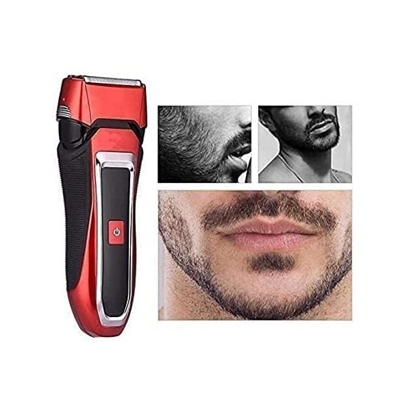 Foil Shavers for Les Hommes Rasoir électrique for Hommes sans Fil, Face Humide et Sec se rasent for Les Hommes avec Une coutu