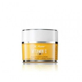 M.Asam VITAMIN C Glow Crème hydratante 50ml , le plein de Vitamine C et curcuma, vegan, sans silicone, sans microplastiques