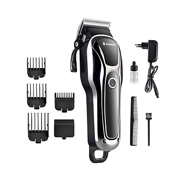 XJZKA Tondeuse à Cheveux Homme Professionnel Tondeuse à Cheveux sans Fil Tondeuse à Cheveux électrique USB Rechargeable muet 