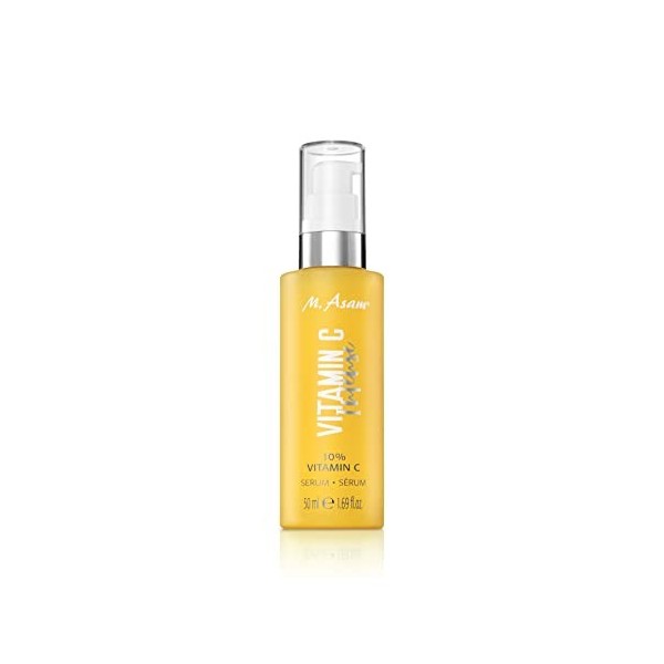 M. Asam VITAMIN C Intense 50ml , haute concentration en vitamine C, hydrate et booste la production de collagène, resserre l ...