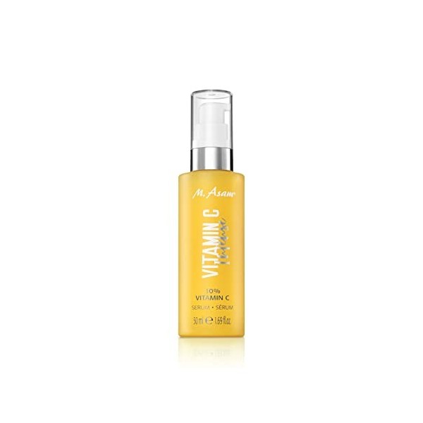 M. Asam VITAMIN C Intense 50ml , haute concentration en vitamine C, hydrate et booste la production de collagène, resserre l