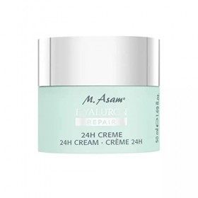 M. Asam HYALURON REPAIR Crème 24 h 50 ml – Crème hydratante pour un teint lisse et frais, Complexe Hyaluron Repair à lacid