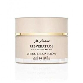 M.Asam Resveratrol Premium NT50 Crème 24h lissante 50ml – une technologie unique pour une peau liftée – pour les peaux norm C...