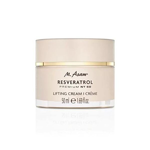 M.Asam Resveratrol Premium NT50 Crème 24h lissante 50ml – une technologie unique pour une peau liftée – pour les peaux norm