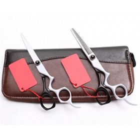 zmigrapddn Ciseaux de Coupe de Cheveux, Ciseaux à Cheveux Professionnels Ciseaux de Coiffeur Set de Coiffeur Ciseaux à effile