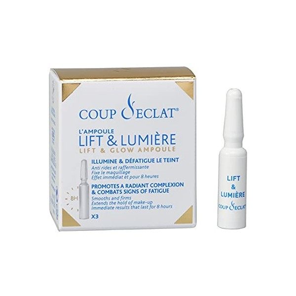 COUP D’ECLAT® - AMPOULES LIFT & LUMIÈRE - 12 ampoules Crème Jour et Nuit