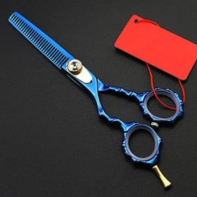 Ciseaux de coupe de cheveux, ciseaux à cheveux professionnels en bambou de 6 pouces, ciseaux amincissants de maquillage, cise...