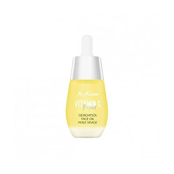 M. Asam VITAMIN C Repair 30 ml - Huile visage anti-âge à la vitamine C. Protège et régénère. Crème Jour et Nuit