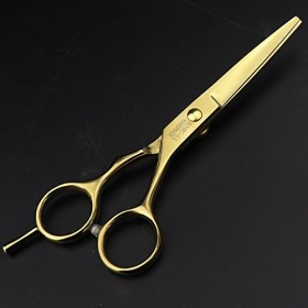 HAOTING Ciseaux de Coiffeur Amincissants, Ciseaux Portables et durables en Acier Japonais 440c, Ciseaux de personnalité en Di