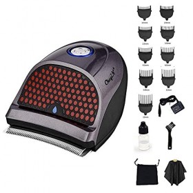 XJZKA Tondeuse à Cheveux Tondeuse électrique Professionnelle sans Fil pour Hommes Tondeuse électrique étanche Tondeuse à Chev