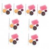 FRCOLOR 32 Pièces Cire De Cicatrice Faux Gel Sanguin Éponge Pointillée Kit Decchymoses Effet Cire Maquillage Spatual Modelag