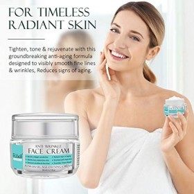 Crème Anti Rides,Crème Raffermissante Visage - Anti Rides & Anti Age - Crème Hydratante pour Visage et Peau Sèche, Nourrissan