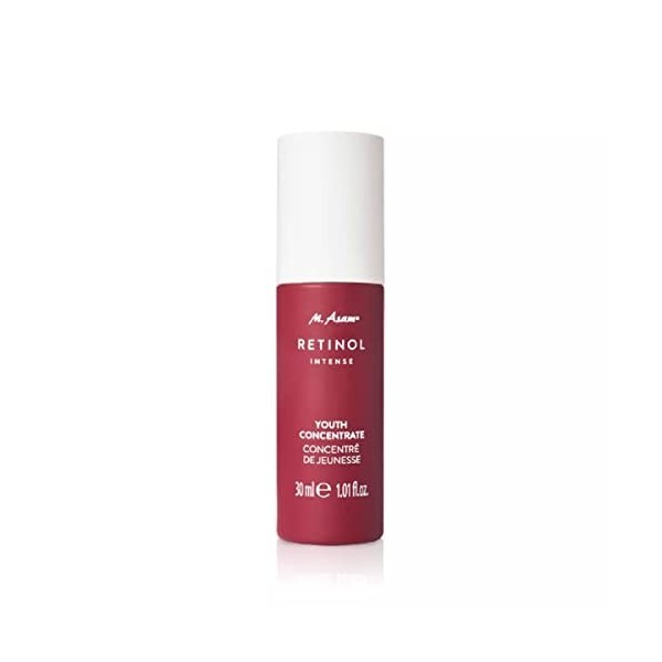 M. Asam RETINOL INTENSE Sérum concentré de jeunesse 30 ml – Sérum hydratant anti-âge, minimise les pores, les taches et les C...