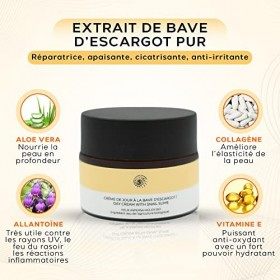 SKINEANCE - Le trio ULTRA RÉGÉNÉRANTE à la bave descargot BIO – Estompe les imperfections cutanées - Lisse les rides – Hydra