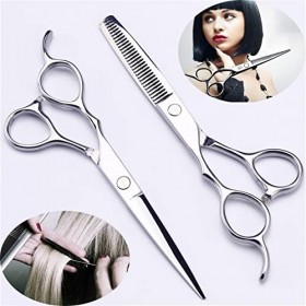 RIJPEX Ciseaux De Coiffure Professionnels Ciseaux De Coiffeur Série Gaucher Salon Styliste Cisailles Coupe Nette Et Précise P