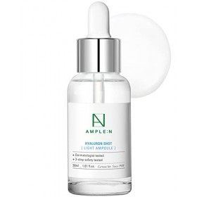Coreana AMPLE:N Ampoule Hyaluron Shot Légère 1.01 fl.&nbsp;oz.&nbsp; 30ml - Sérum rafraîchissant Intensive 7 Hyaluronic Acid Hydro Boo ...