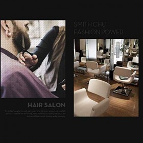 Ciseaux de Cheveux Professionnels avec vis de Tension de réglage Fin Salon de Coiffure Ciseaux de Coupe et damincissement 6 ...