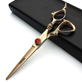 HAOTING Ciseaux de Coiffeur Studio de Coiffure Ciseaux de Coiffure pour Coiffeur de 6 Pouces Japon Ciseaux de Coupe de Coiffu