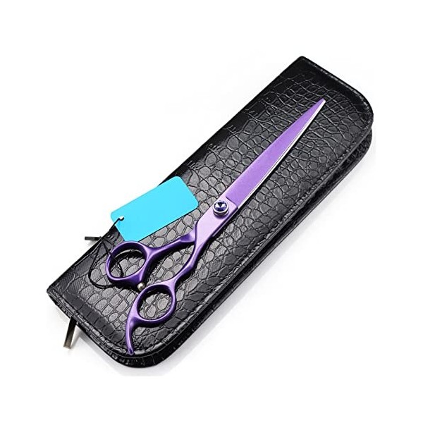 GUANGGUANG Ylingling Store Professional JP 440c Steel 8 Violet Pet Dog Tooming Classeurs Coupes Barber Tools Barcues Cisca