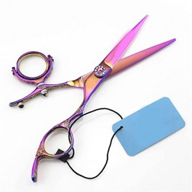 zmigrapddn Ciseaux de Coupe de Cheveux, Ciseaux à Cheveux Professionnels Ciseaux de Coiffure Professionnels à Rotation à 360 