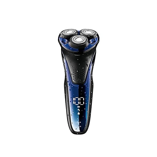 SMSOM Shavers électriques pour hommes, rasoir électrique pour hommes, 100% étanche IPX7 humide humide humide humide homme ras