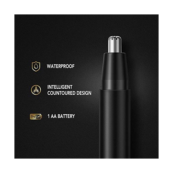 Tondeuse Nez Oreilles Homme Rechargeable Batterie Secteur Femme - Nose Hair Trimmer For Men And Ears Finisher Men, Tondeuse D