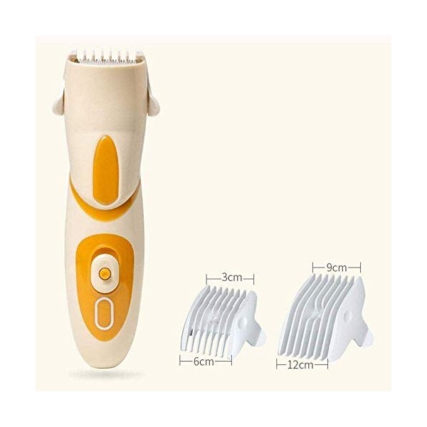 ZJZ Tondeuse à Cheveux étanche, USB Rechargeable bébé Tondeuse à Cheveux Ultra-Silencieux Enfant Adulte ménage Rasage Machine