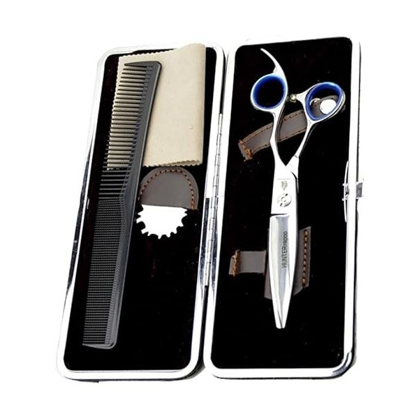 Ciseaux de coiffure professionnels 6,0", ciseaux de barbier de salon JP 440C Ciseaux à cheveux coupés avec précision et préci