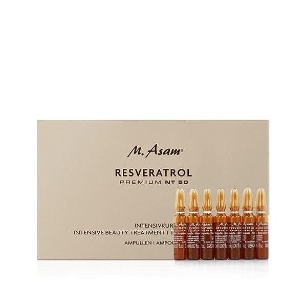 M. ASAM RESVERATROL PREMIUM 14 DAY BEAUTY THERAPY 14 AMPULES x 2 ML/ TOTAL 28 ML by Serums Crème Jour et Nuit