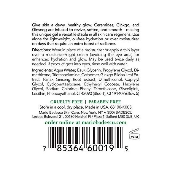 Mario Badescu Herbal Hydrating Serum - For All Skin Types 29ml Crème Jour et Nuit