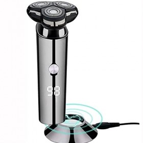 Razor électrique for Hommes for Hommes Rotary Electric Face Wet/Dry Shavers Rasage des rasoirs sans Fil for Hommes