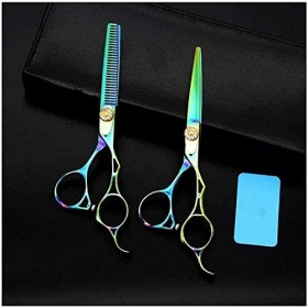 Ciseaux professionnels japonais en acier inoxydable 440c, 6 pouces, ciseaux de coupe, outils de barbier amincissants, ciseaux...